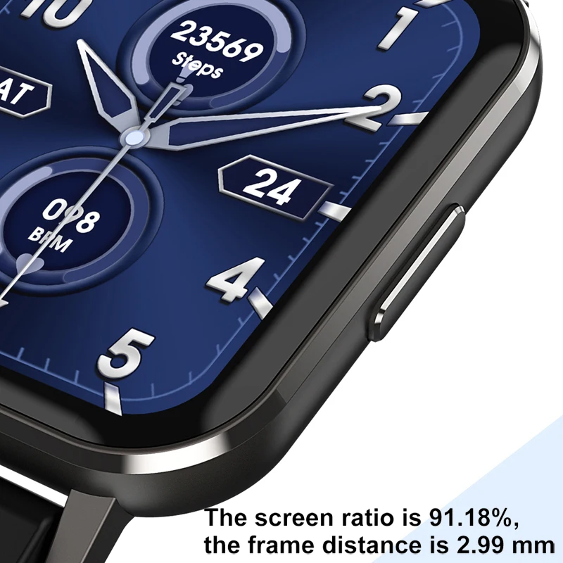 IWO DTX Смарт часы 1 78 дюймов 420*485 Экран ЭКГ мужские и женские 2020 IP68 Водонепроницаемый