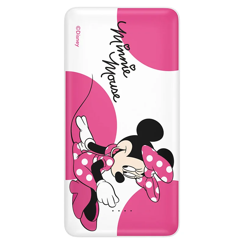 

Disney Mickey Minnie Cute cartoon Portable Power Bank Phone charger External battery For iPhone Huawei Fast Charging 10000mAh
