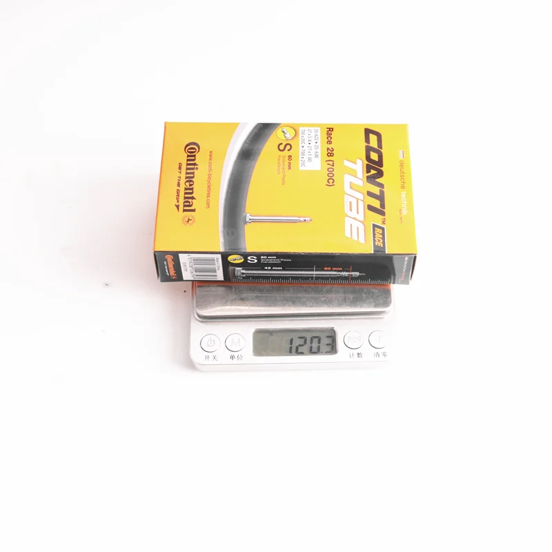 Внутренняя труба для шоссейного велосипеда Continental Grand Race 28 700c x 20-25 Presta 42 мм/60 мм/80