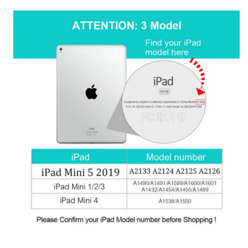 Тонкий Простой чехол для ipad mini 1 2 3 4 5 mini2 умный планшета mini1/2/3/4/5|Чехлы планшетов и