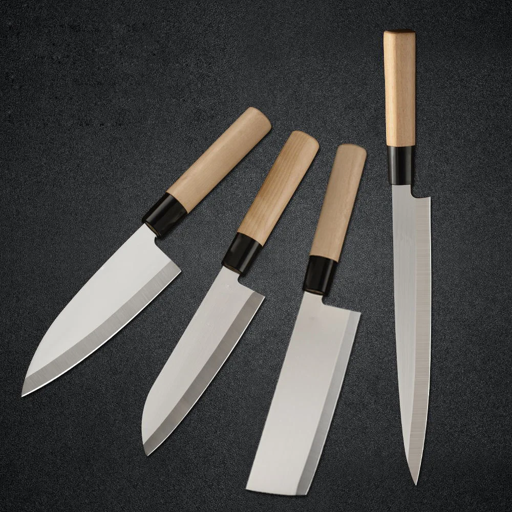 

Professional Kitchen Knife Japanese Chef Knives Set High Quality Bone Cutting Chinese Chopper Slaughter Facas Artesanais Cleaver