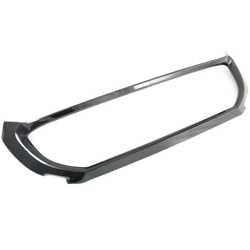 Для Toyota Corolla Cross XG10 2020 2021 углеродный стиль Передняя Нижняя средняя решетка рамка