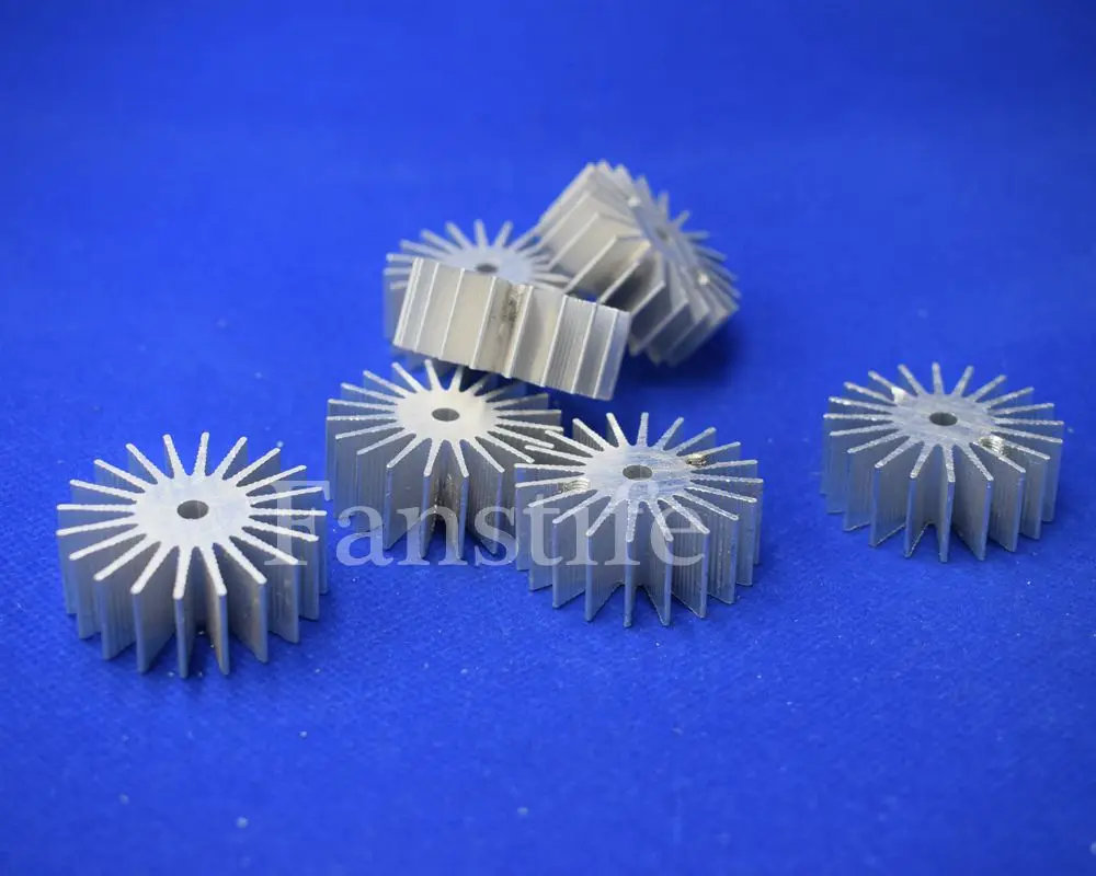 

1W 3W High Power Led Star Radiator 36mm Height 14mm Aluminum heatsink
