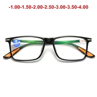 finished myopia glasses anti blue light computer eye wear women men optical nearsighted glasses 1 0 1 5 2 0 2 5 3 0 3 5 4 0