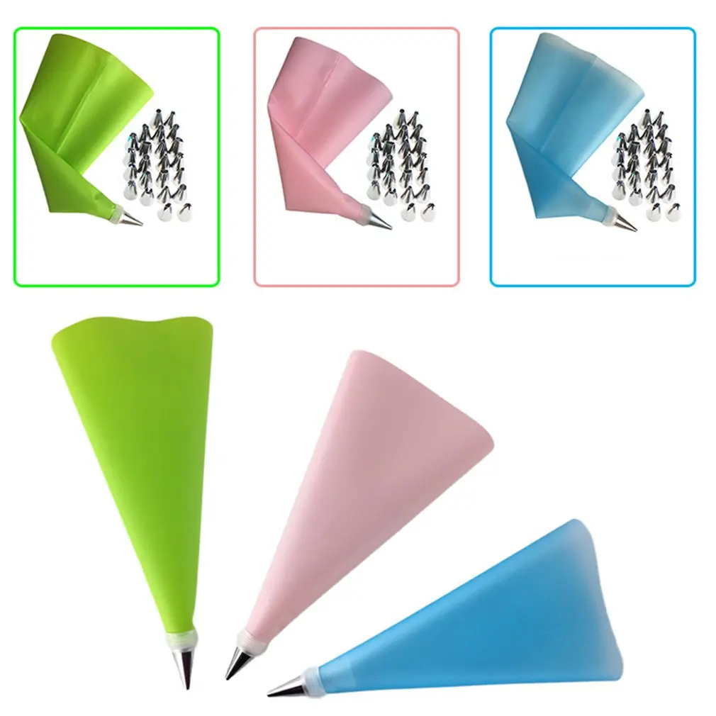 Decorating Mouth 26pc Small Pacifier 12 Inch Portable Bag Cake Set Baking Tools |