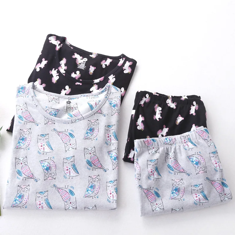 Летняя женская повседневная обувь Обувь с рисунком Пижамные комплекты женские