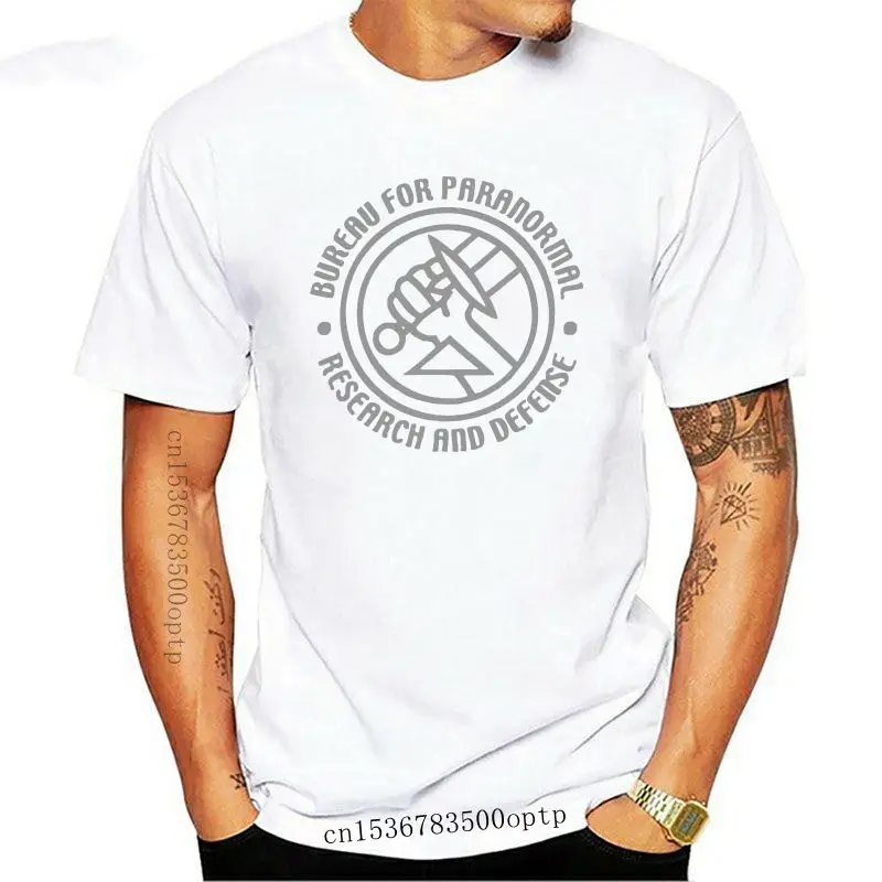 

New 2017 product Film Fl0037 Hellboy Design T Shirt Top Quality Short Sleeve Tee