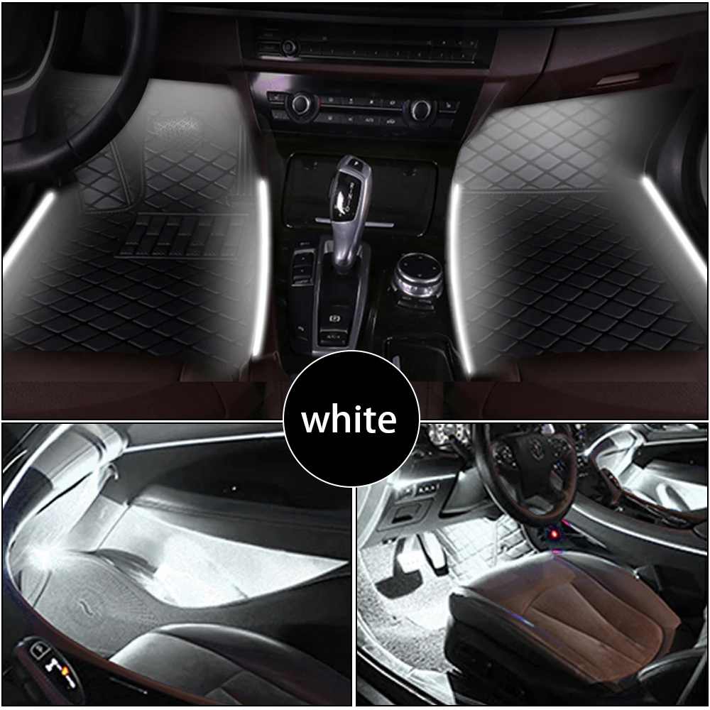 

For Benz ML Class AMG 2008 2009 2010 2011 2012 Car Floor Mats Led Interior Lights Kit Car Accessories