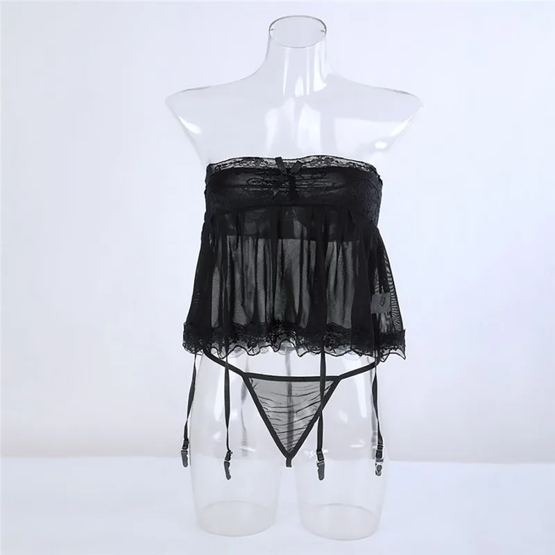 

Sexy Lace Skirts Panties Women 2021 Above Knee Bandage High Waist Mini Skirt Short Fashion Dance Party Club Wear Home Clothes
