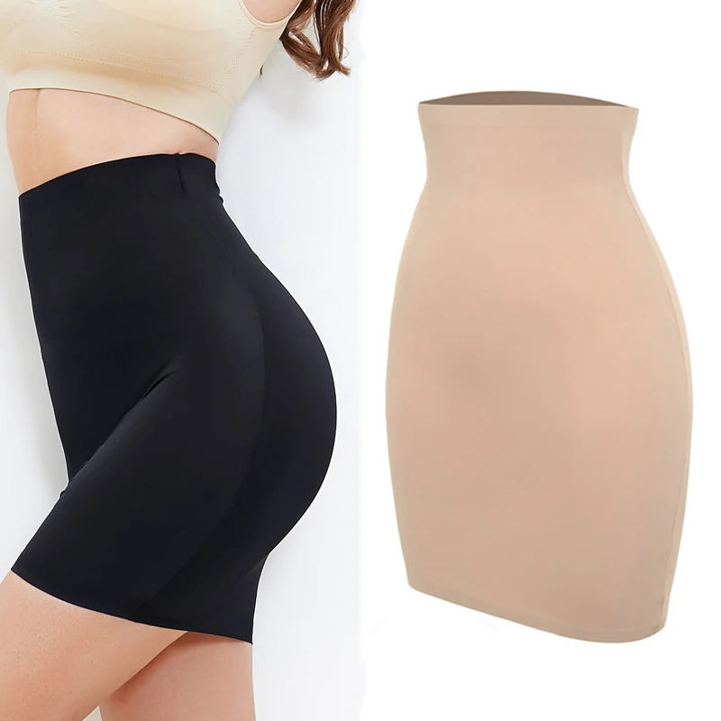 Летние сексуальные юбки с высокой талией Утягивающее нижнее белье облегающая