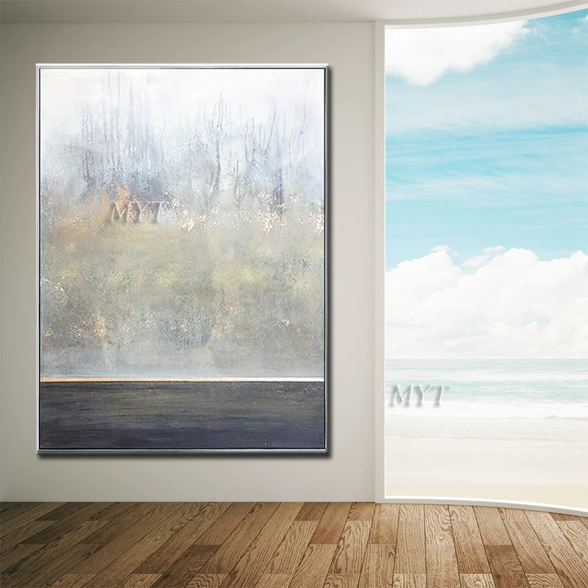 

Landscape Abstract Oil Paintings On Canvas Modern Wedding Decor Wall Pictures Home Decoration Painting Unframe 100% Handpaint