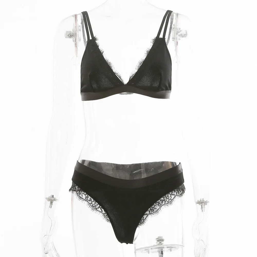 

Women Nightwear Sexy Bobydoll France Romantic Lace Push Up Bra Hollow Out Women Bobydoll Underwear Sleepwear Lingerie Set