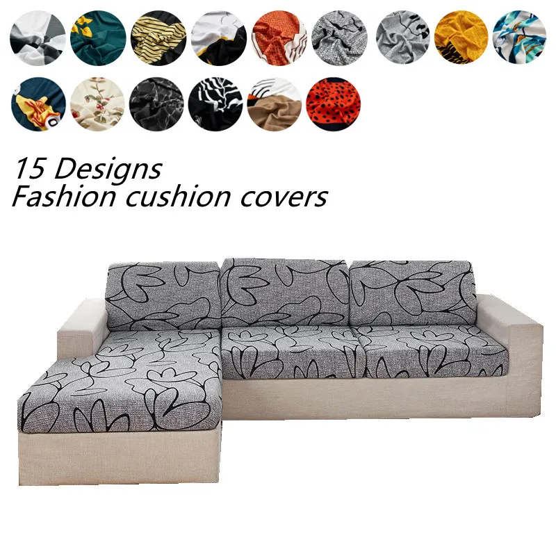 Home Decoration renovation Fashion Elastic Sofa cover 1/2/3/4 seat Universal Size  cushion Washable Couch Slipcover pillow cover