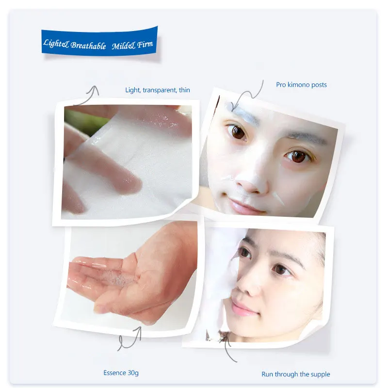 Изображения Улитка лед маска для лица Отбеливающая увлажняющая обернутая