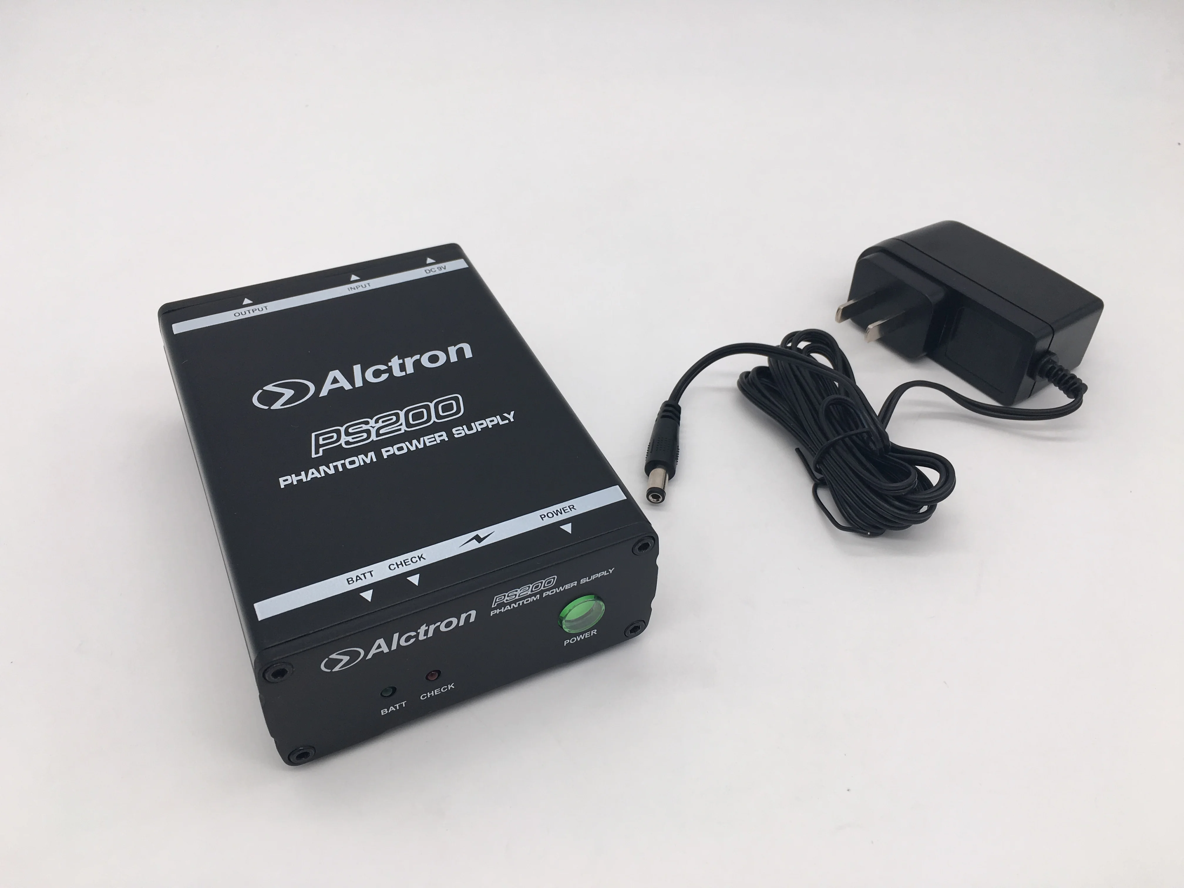 Alctron CS55 с PS200 48 В фантомное питание большой мембранный Конденсатор Запись микрофон для студии, сценическое представление