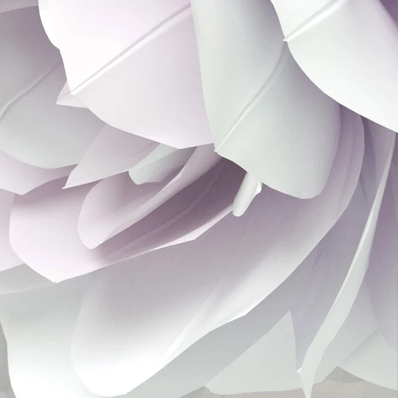 Настенная бумага на заказ 3D стереоскопические фиолетовые цветы рельефные для