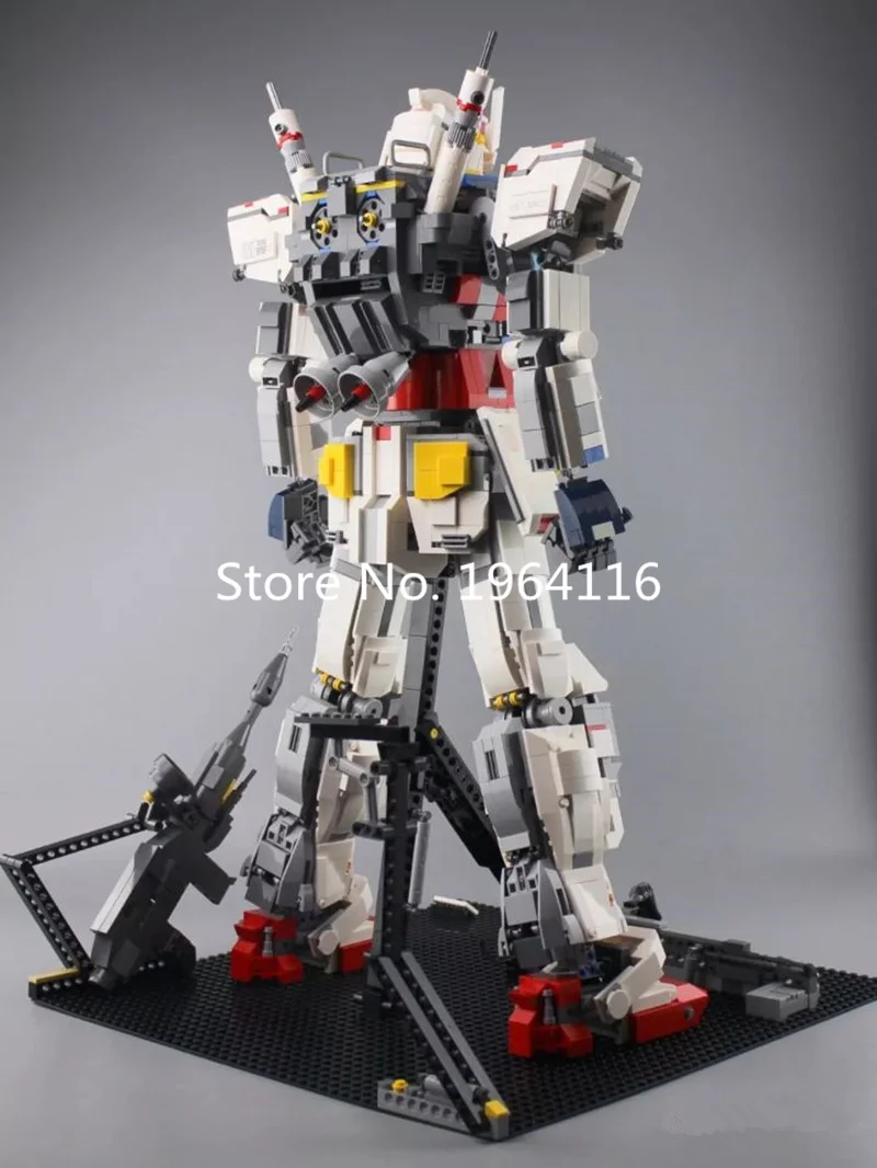 Новые идеи серии 1: 60 Gundam RX-78-2 Модели Строительные блоки наборы с фиксированным кронштейном классические MOC Creator игрушки для детей