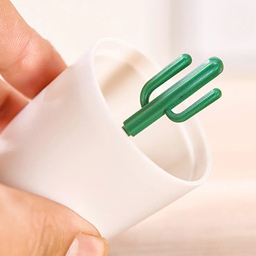 Кактус Форма прочная Подставка Для Зубочисток ватным тампоном коробка бутона