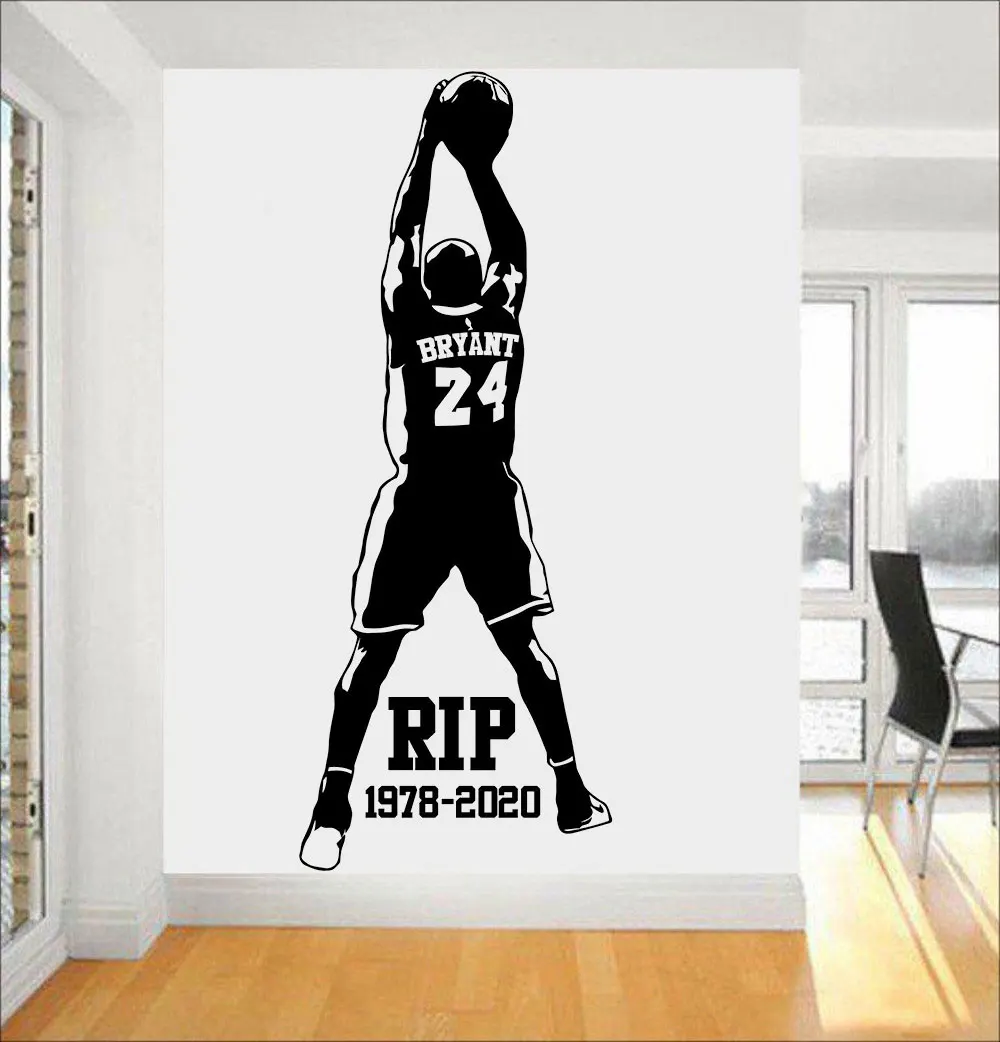

Basketball Wall Sticker Genius Legend Star Decal Vinyl Wall Sticker Poster Home Decoration Boy Room Decoration LQ29