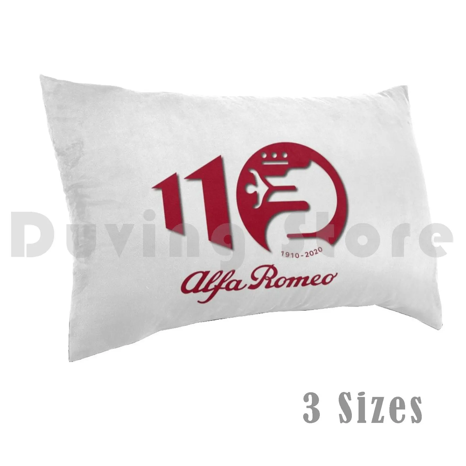 

Alfa Romeo Celebrating 110 Years Pillow Case Printed 35x50 Alfa Alfa Romeo Racing Motorsport