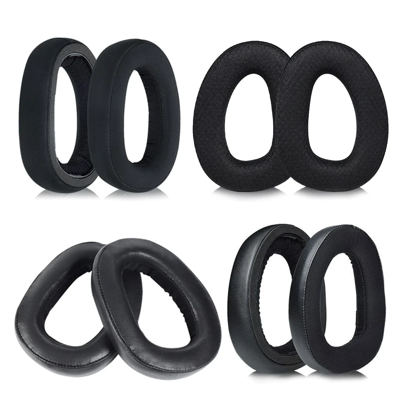 

1 Pair Earpads Replacement Ear Cushion,Professional Ear Muff Pads Over the Head Headset for Sennheiser GSP600 670 500 550 GSA60