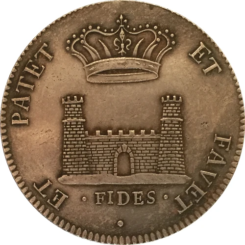 

1712 Italy 1 Tollero - Cosimo III coins copy