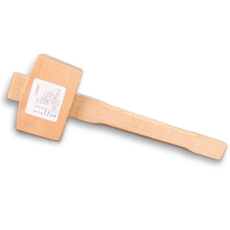 

Quality Beech Solid Carpenter Wood Wooden Mallet Hammer Handle Woodworking Tool