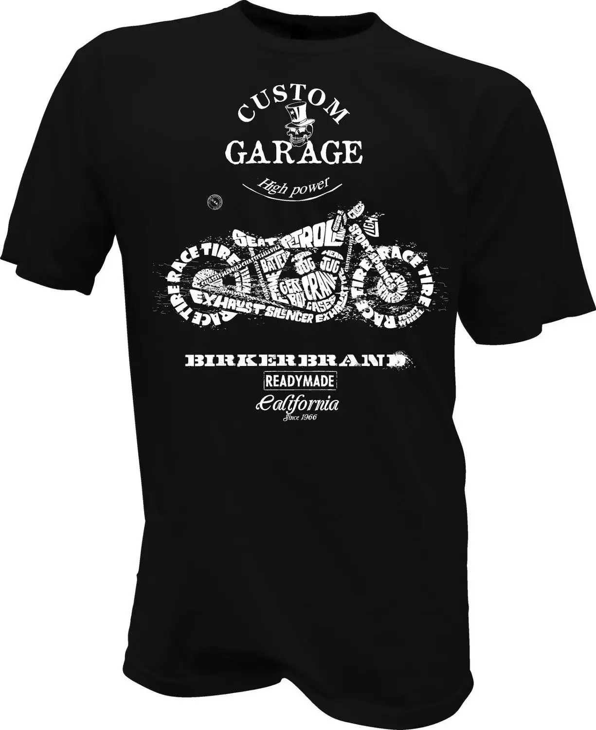 2019 горячая Распродажа супер модные базовые Топы кафе велосипедист гонщик Motorrad