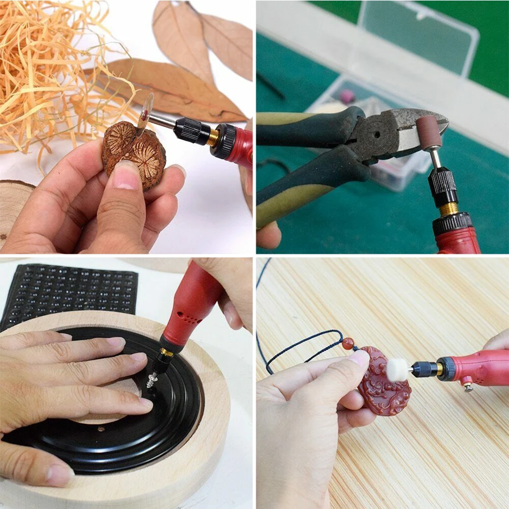 

Portable USB Rechargeable Wireless Grinder Woodworking Rotary Tools Handheld Accessories Milling Engraver Pen Electric Drill Set