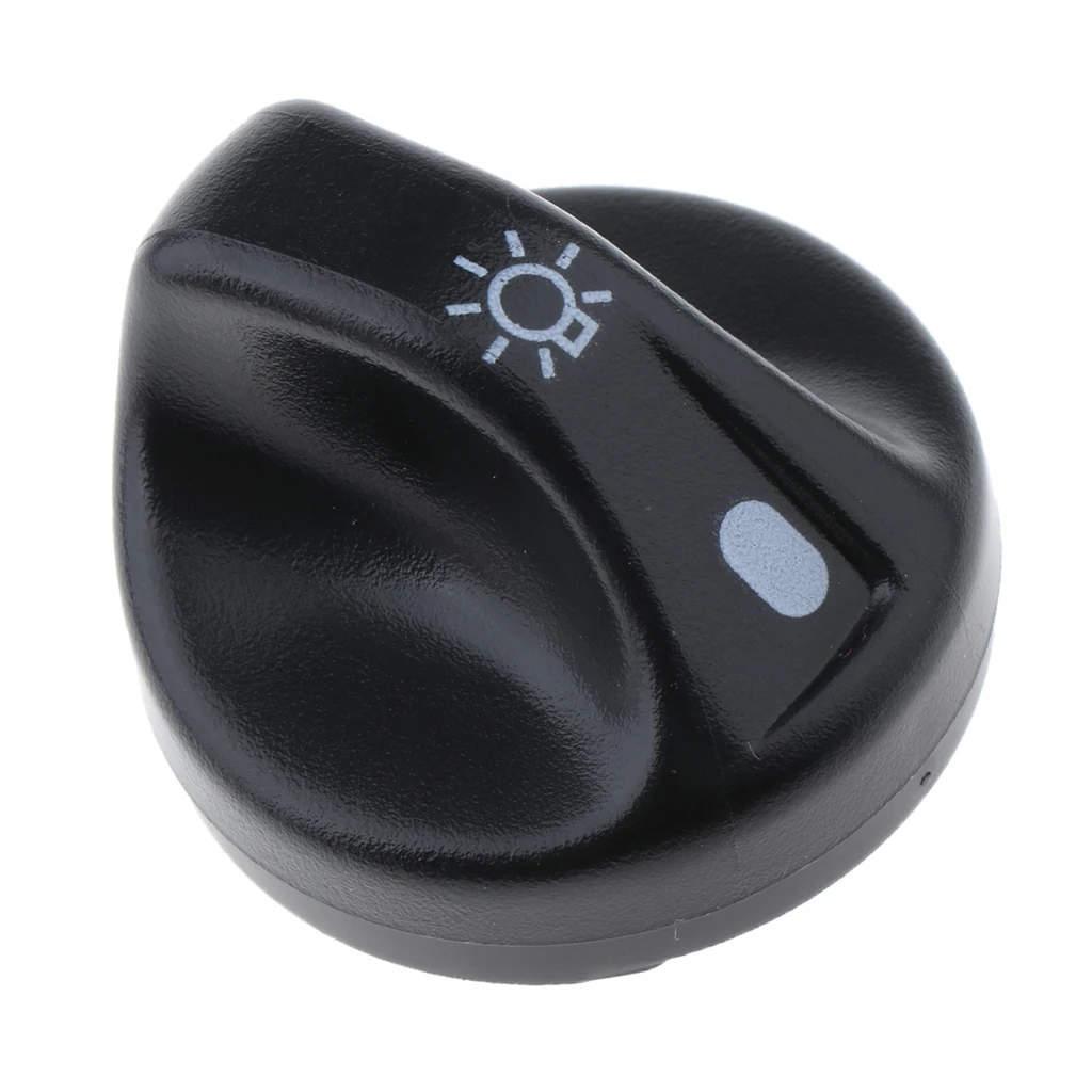 1X черный пластиковый налобный фонарь головка лампы переключатель ручка для Ford