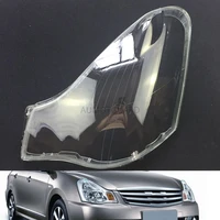 car headlight lens for nissan sylphy 2006 2007 2008 2009 2010 2011 2012 car headlamp cover replacement auto shell cover