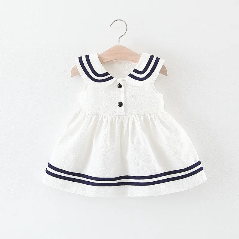 Платье для маленьких девочек Милое летнее платье с героями мультфильмов