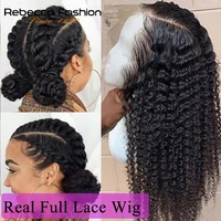 brazilian deep wave t part lace wig remy hd transparent lace wig full lace wigs for black women curly human hair wig remy hair