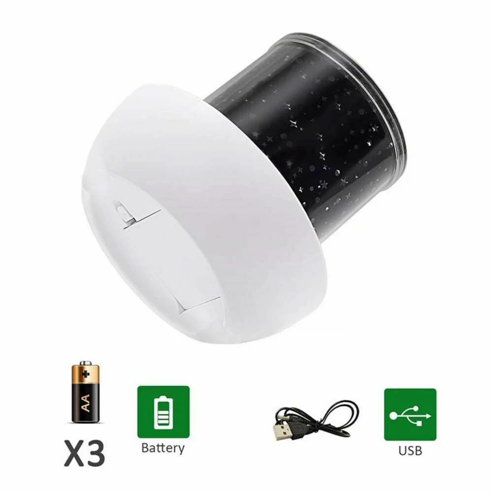 Светодиодный проектор звездного неба Звездный светильник декор для детской