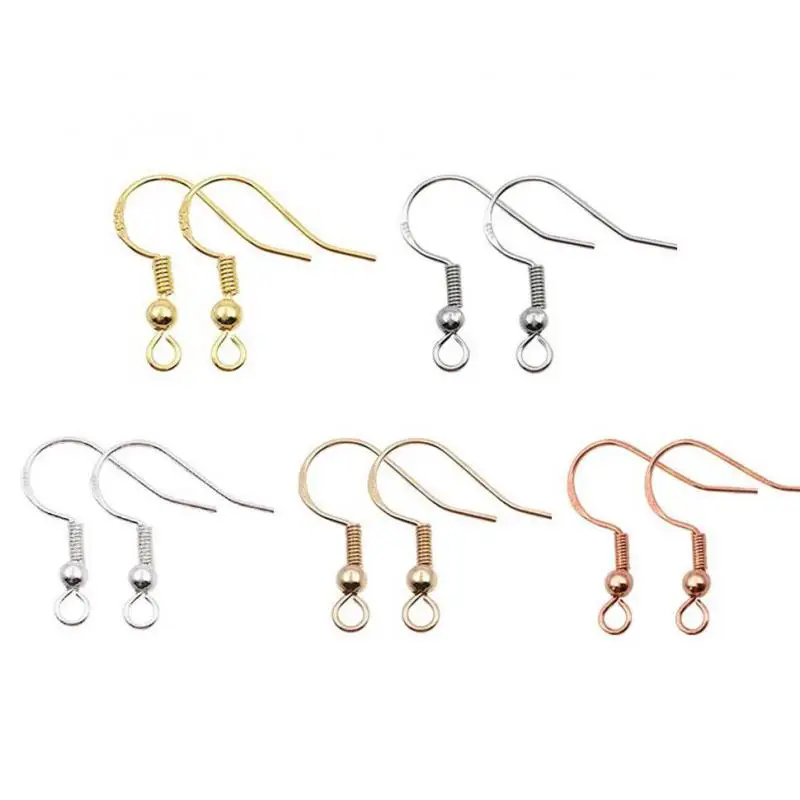 

10 Pcs Sterling Silver Hook For Making Earring Accessories Handmade Jewelry Findings Material Manufacturer Direct Sale Wholesale