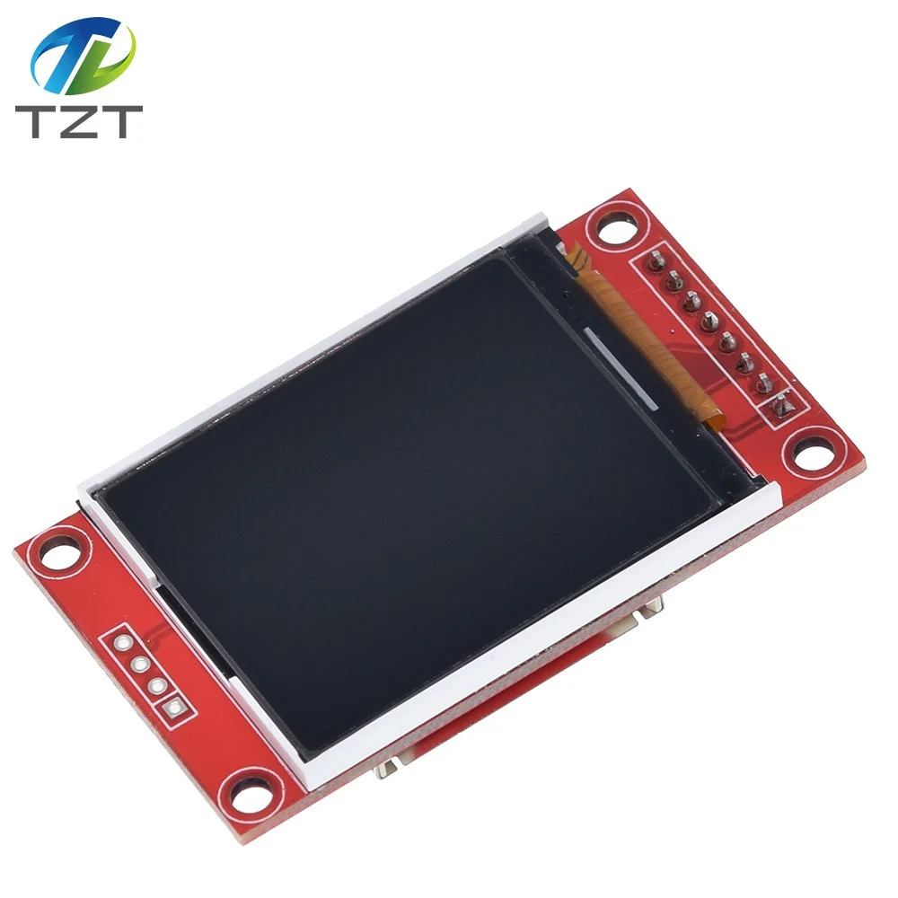 TZT 1,8 дюймов TFT lcd модуль ЖК-экран модуль SPI серийный 51 драйверы 4 IO драйвер TFT Разрешение 128*160 для Arduino