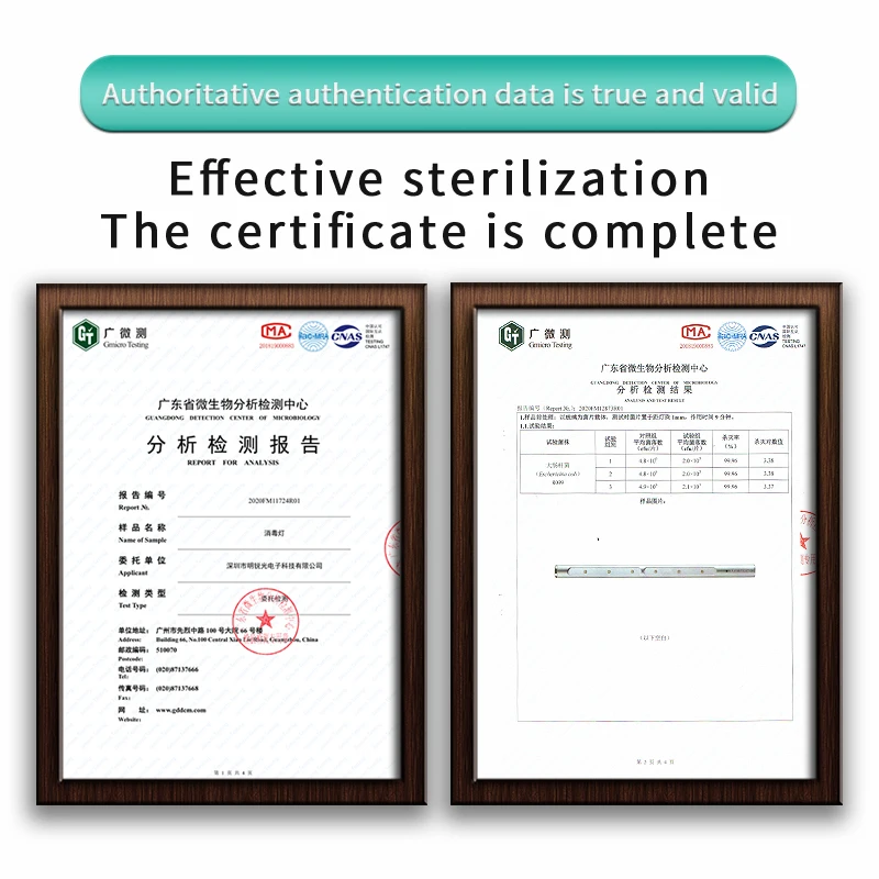 

Portable UVC Light Disinfector Lamp Chargable Home Hotel Travel Car Kills 99% of Germs Viruses & Bacteria