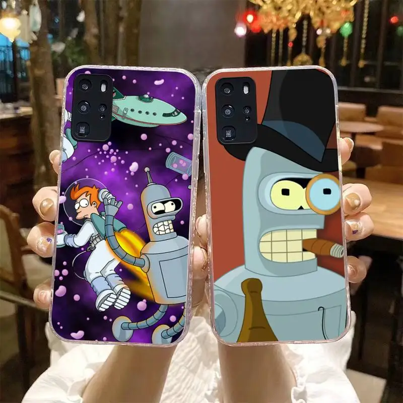 

Cute Futuramas for kid Phone Case For Samsung S4 S5 S6 S7 Edge S8 S9 S10 Plus S20 Lite Fe Note20 Ultra A71 A21S Cover Fundas
