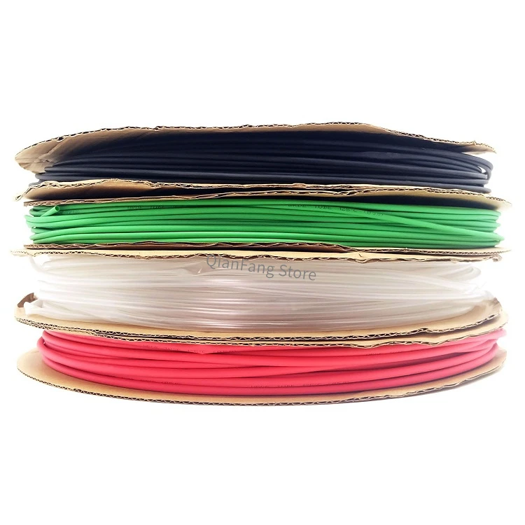1M Heat Shrink Tube 6mm Diameter Insulated Polyolefin 2:1 Shrinkage Ratio Wire Wrap Connector Line Repair 600V Cable Sleeve |