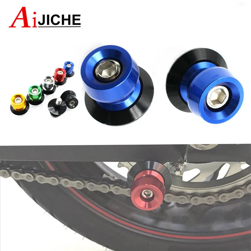 

Motorcycle Accessories For Yamaha Swingarm Spools Slider 6mm Stand Screws YZF R1 R1M R6 R3 R15 R25 T-MAX500 T-MAX530 XP500