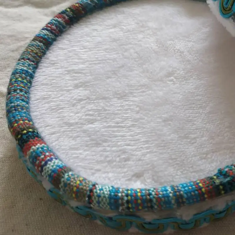 

The Bead Wrangler Wooden Fabric Beading Mat Board Tray Beads Organizer for Jewelry DIY Sewing Embroidery Needlecraft Tool 72XF