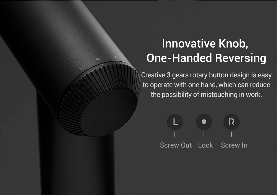 Xiaomi Mijia беспроводная электрическая отвертка перезаряжаемая 2000mAh li-ion 5N. m крутящий момент портативная отвертка с 12 шт. S2 винтовые биты