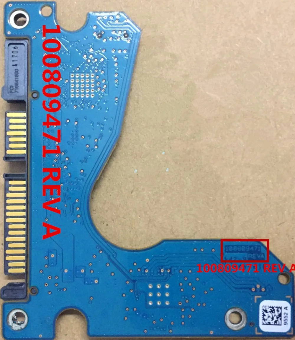 Печатная плата ST PCB материнская 100809471 REV A для ремонта жесткого диска 2 5 SATA ST1000LM035