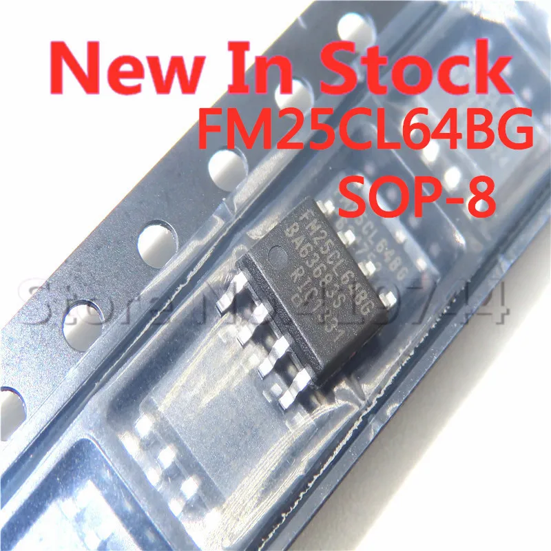 5 шт./лот 100% качественный FM25CL64BG FM25CL64B-GTR FM25CL64 SOP-8 SMD 64K карта памяти в наличии новый оригинальный