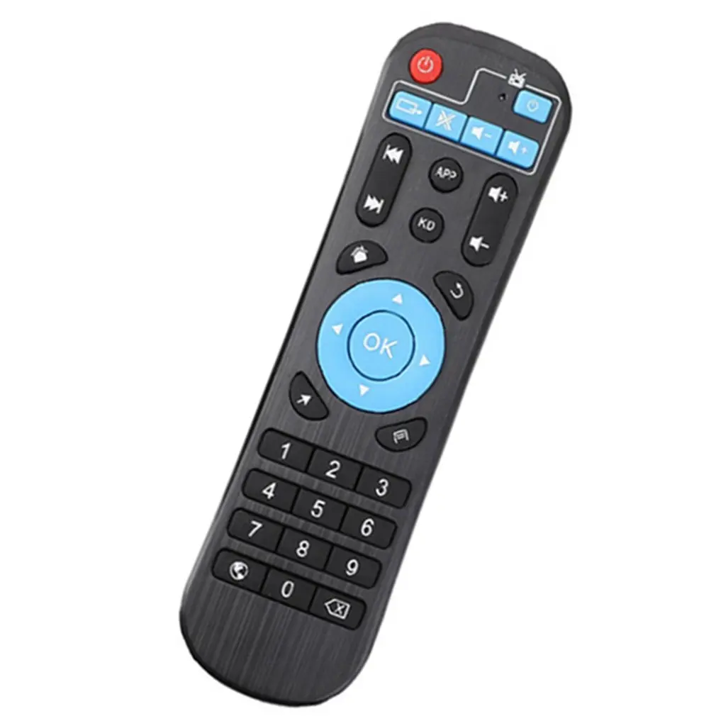 univeral tv box remote control replacement for q plus t95 maxz h96 x96 s912 android tv box media player ir learning controller free global shipping