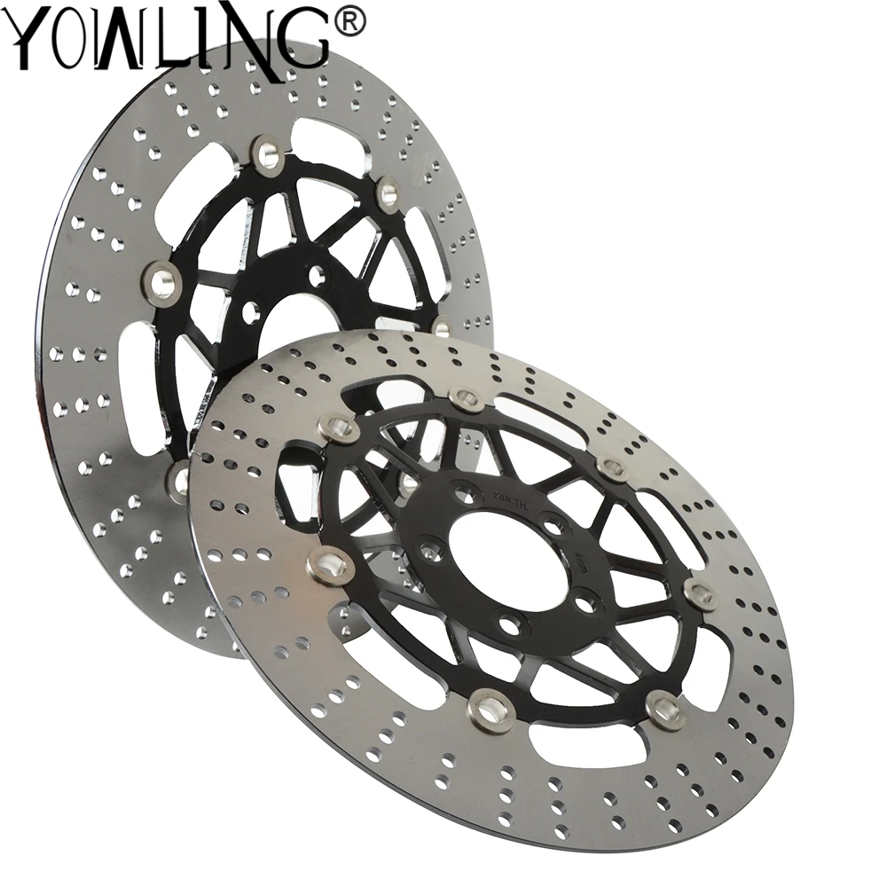 2 шт. высококачественные аксессуары для мотоциклов ротор передних тормозных