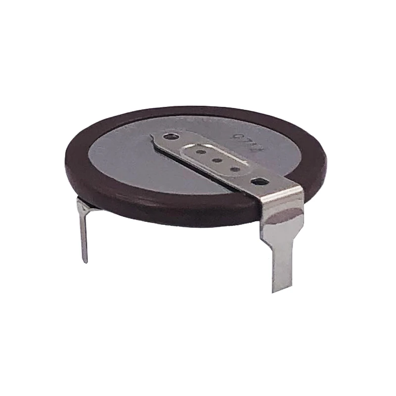 Перезаряжаемая батарея VL2020 с 2 контактной вертикальной 90 градусной ножкой