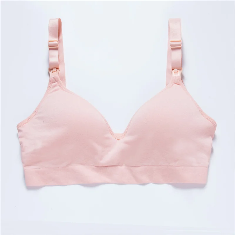

Maternity Nursing Bra Wirefree Clothing Cotton And Modal Breastfeeding Bra for Pregnant Women Pregnancy Breast Sleep Underwear