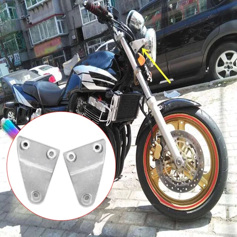 Фасветильник для мотоцикла с фиксированным кронштейном фара фиксированной