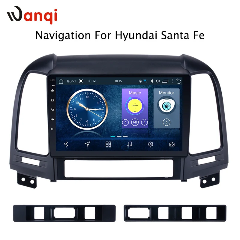 Автомобильный мультимедийный GPS-навигатор wanqi 8 1 9 дюймов 2 ГБ 32 Радио стерео для